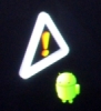 android exclamation point